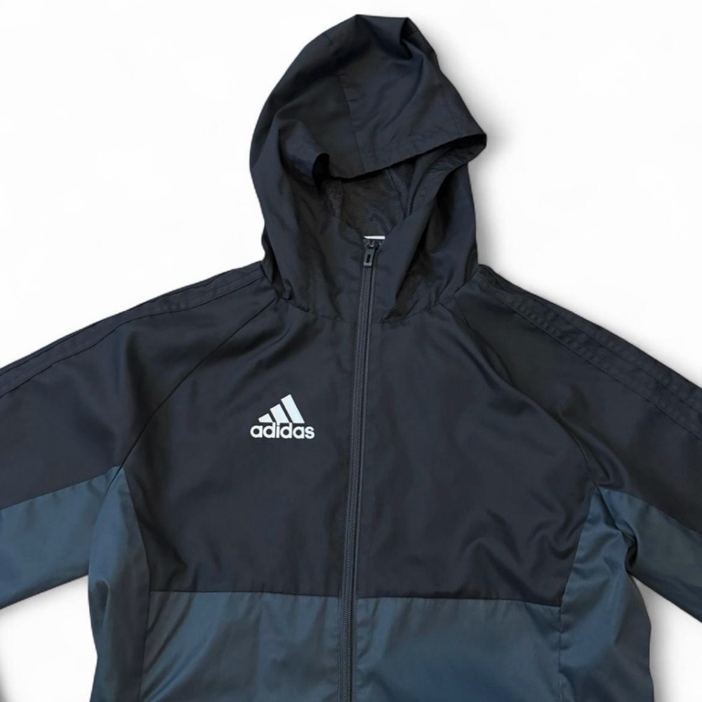 Adidas Men's TIRO 17 (Black) Rain windbreaker Jacket - Picture 3 of 6
